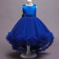 MQATZ Summer Big Flower Kids Fluffy Dress For Girls Children Costumes Birthday Baby Girl Party Tutu Dress Wedding Princess Dresse 2-10 Years  T5259
