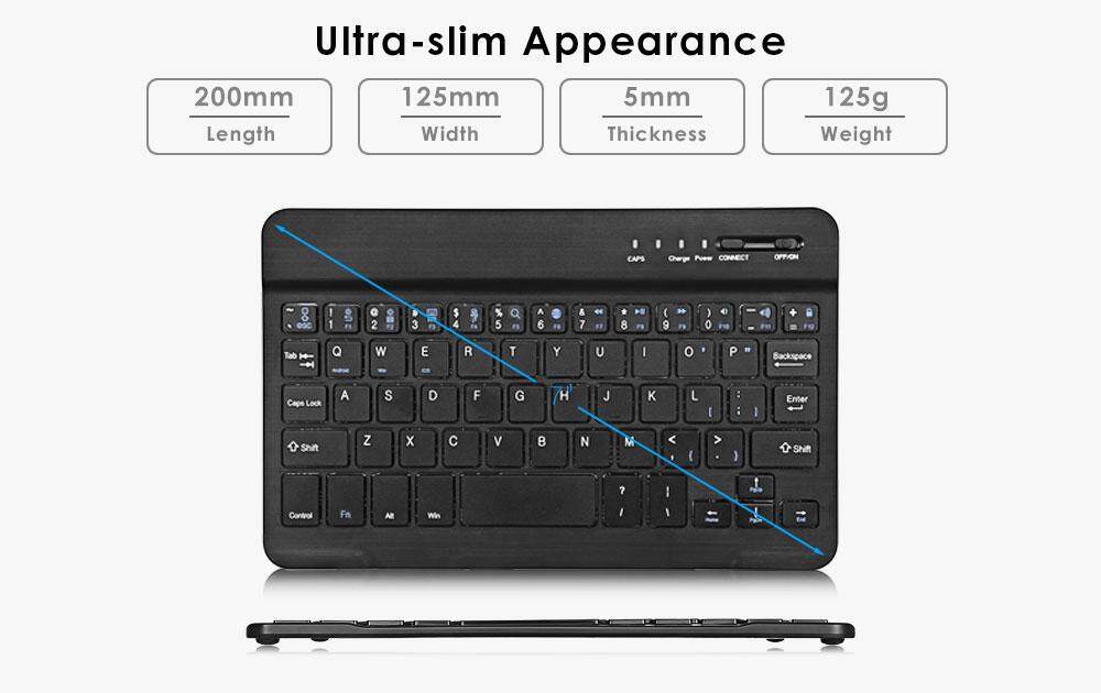 BH020 7 inch Bluetooth Keyboard Universal Device for Android Windows iOS