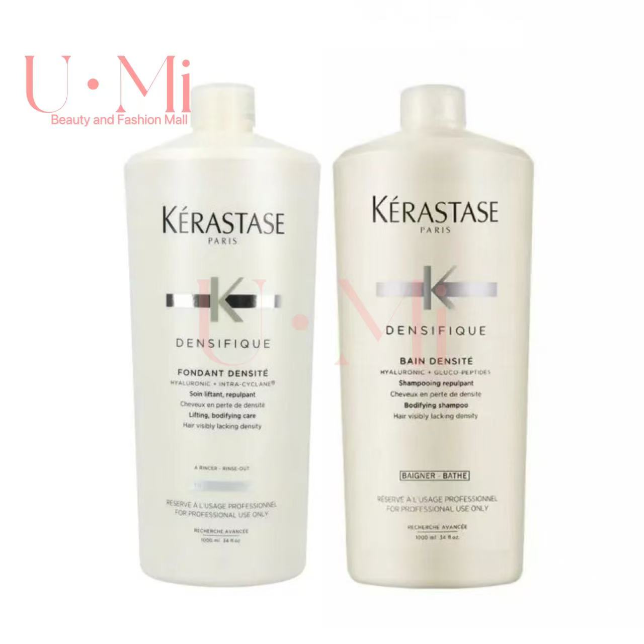 Kerastase Densifique Bain Densite Bodifying Shampoo /Conditioner 1000ml ราคา 1,777 บาท*ส่งฟรี