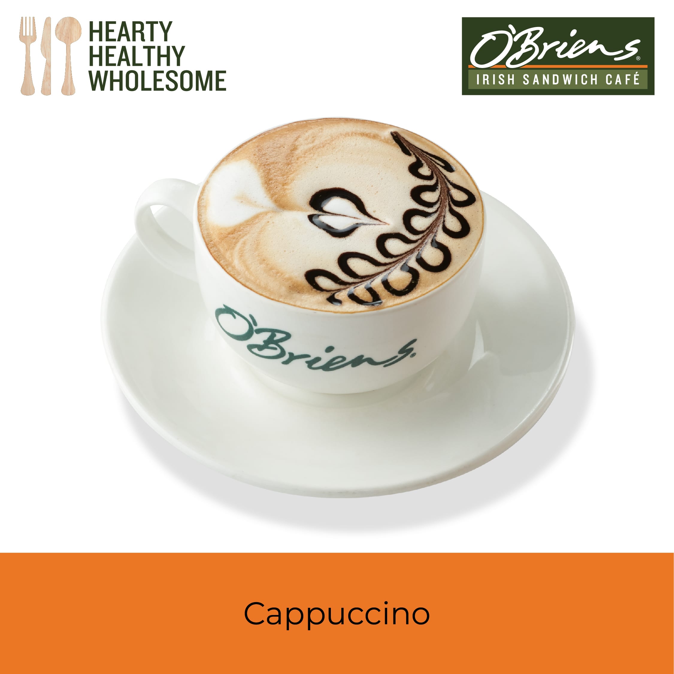 Hot Single Shot Cappuccino (Kl Takeaway 