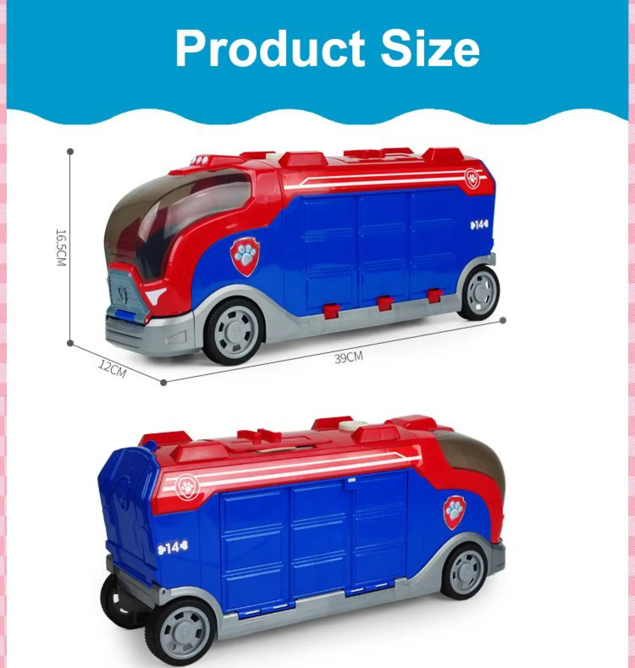 paw patrol transporter