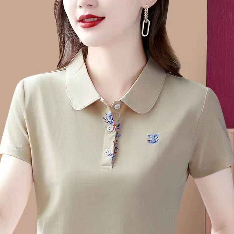 Button down shop polo for girls