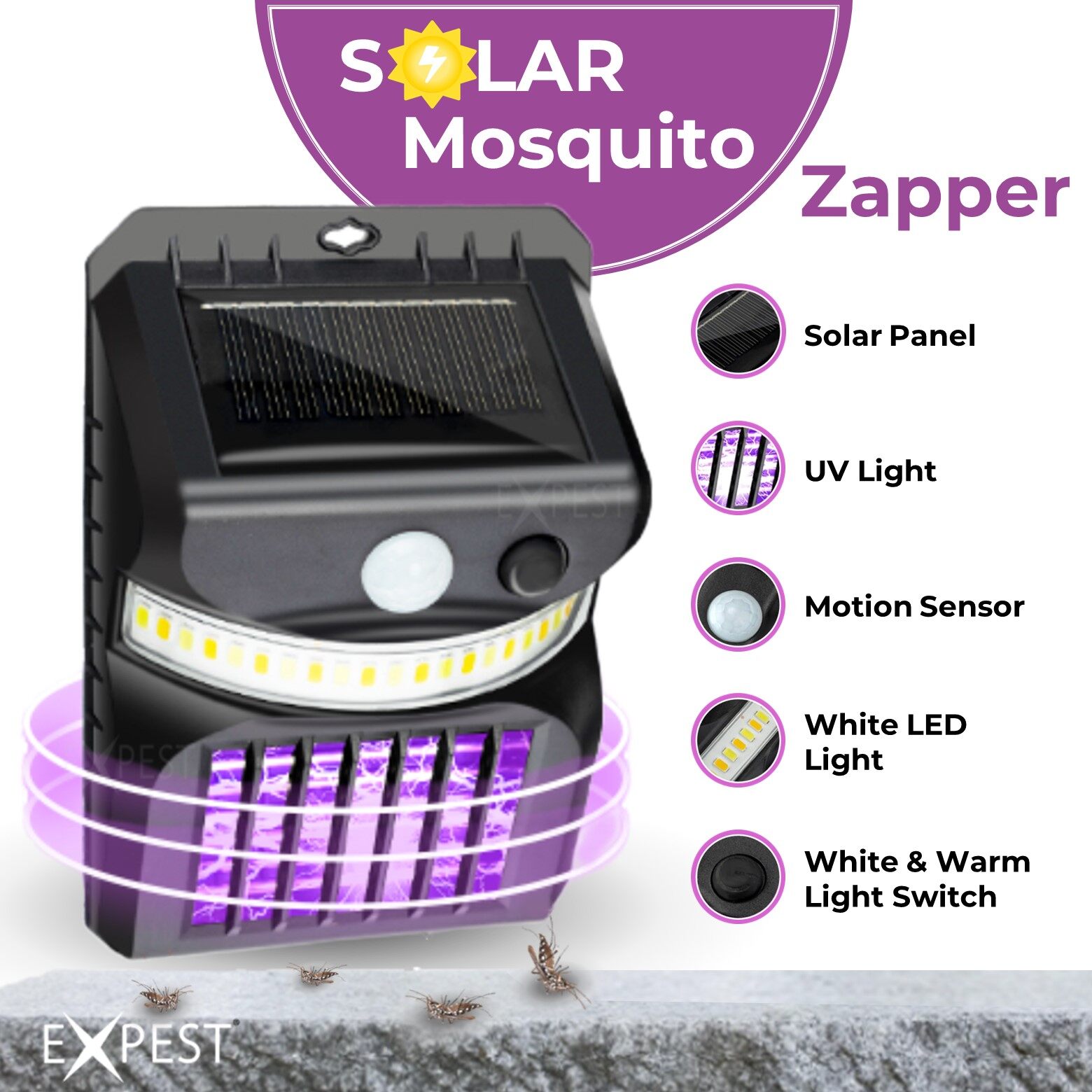 Buy Solar Mosquito Zapper Online at a Better Price | Lazada Malaysia