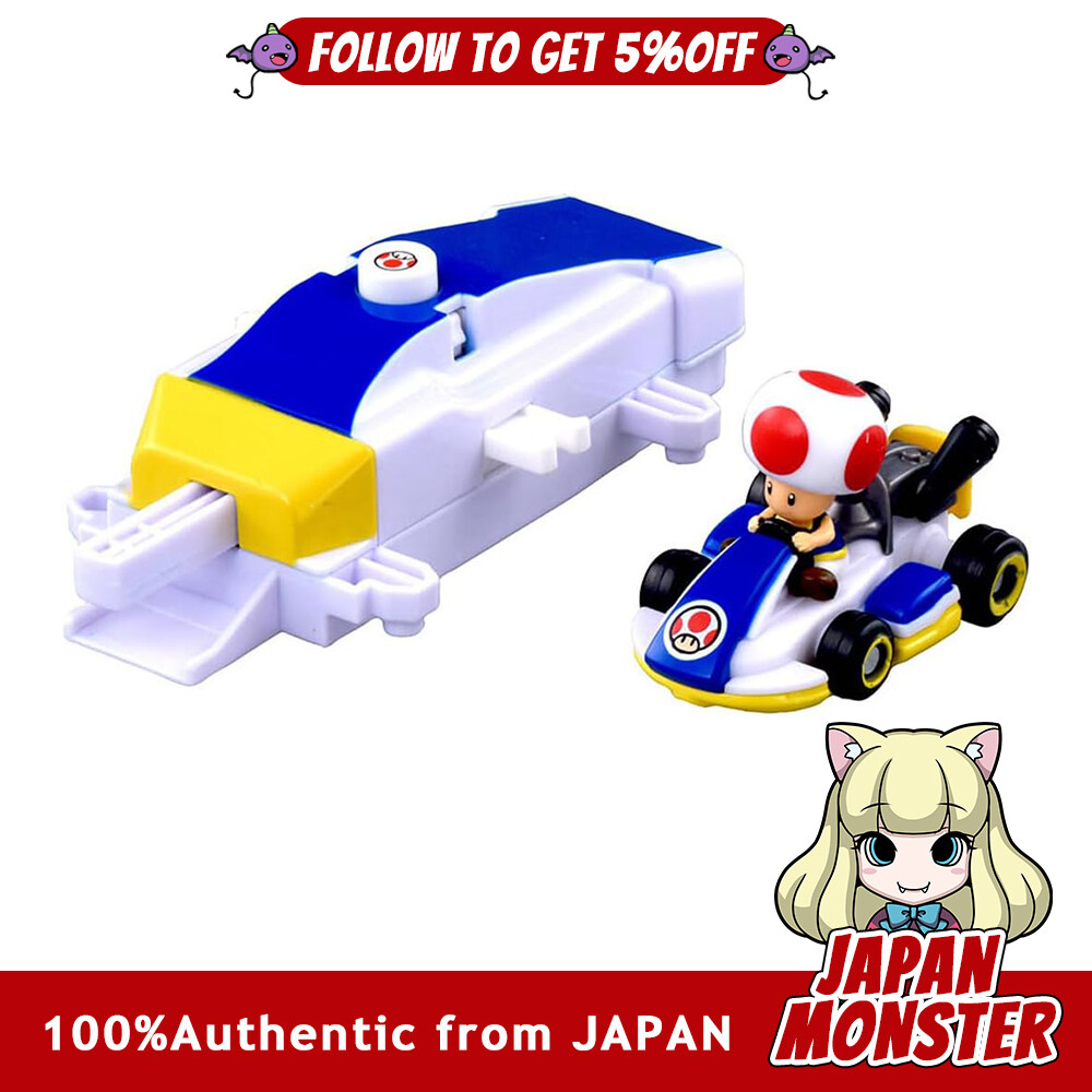 Takara Tomy Drift Tomica Mario Kart Drift Starter Set Kinopio Standard Kart Miniature Car Toy Japan