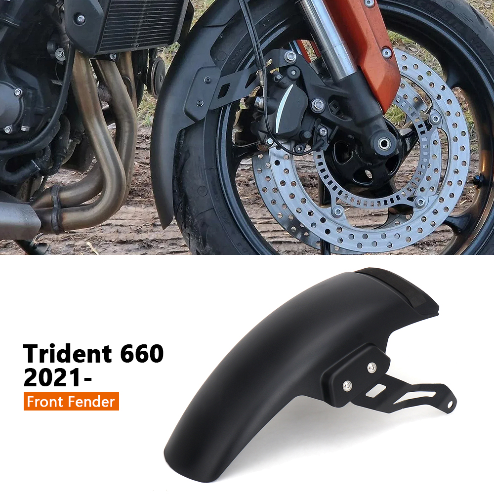 Triumph Trident 660 2020-2022 2021 Front Headlight Guard Cover Black
