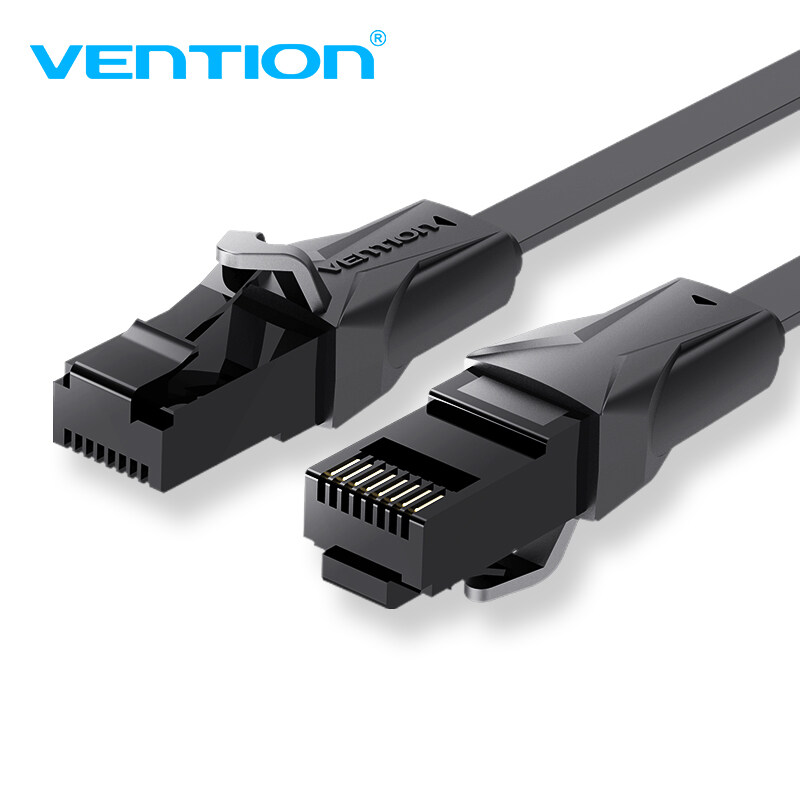Vention Dây Mạng Cat6 UTP Dẹt - Dây Cáp Mạng LAN 1000Mbps Băng Thông Lớn - Thiết Kế Mỏng Dẹt Linh Hoạt, Chống Nhiễu Hiệu Quả - Hàng Chính Hãng (1m-30m)