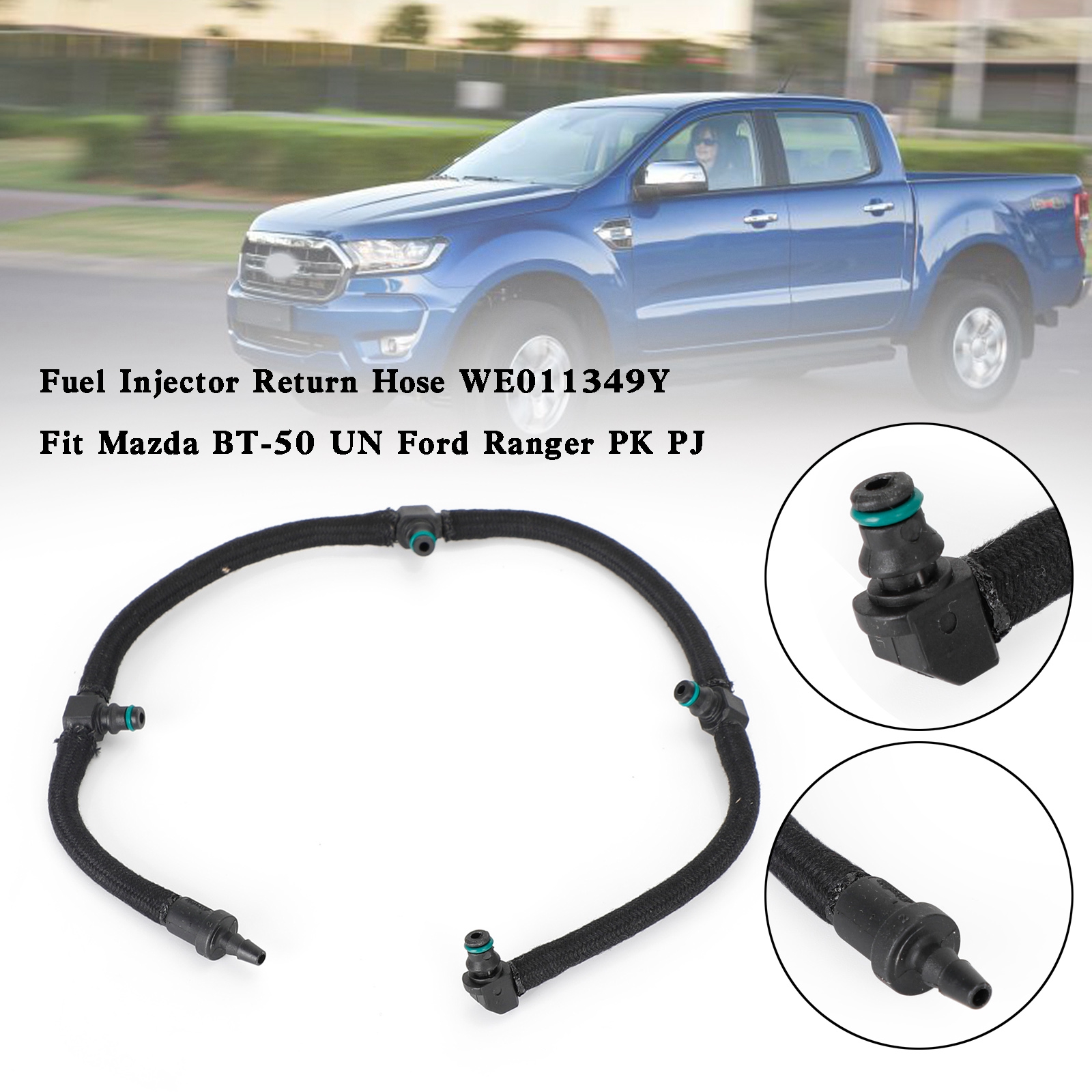 Injector Leak-Off Return Pipe For Ford C-Max Mk2 Focus Mk3 Mondeo Mk4 ...