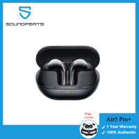 Soundpeats Air5 Pro + บลูทูธ5.4หูฟัง3-MIC AI Call ไม่มีเสียงรบกวน10มม. สายทองแดงคู่ผสมไดอะแฟรมลำโพง + XMEMS ลำโพงไมโคร LDAC + AptX Lossless รองรับการเชื่อมต่อคู่และโหมดเล่นเกม30ชั่วโมงอายุการใช้งานแบตเตอรี่ทั้งหมด