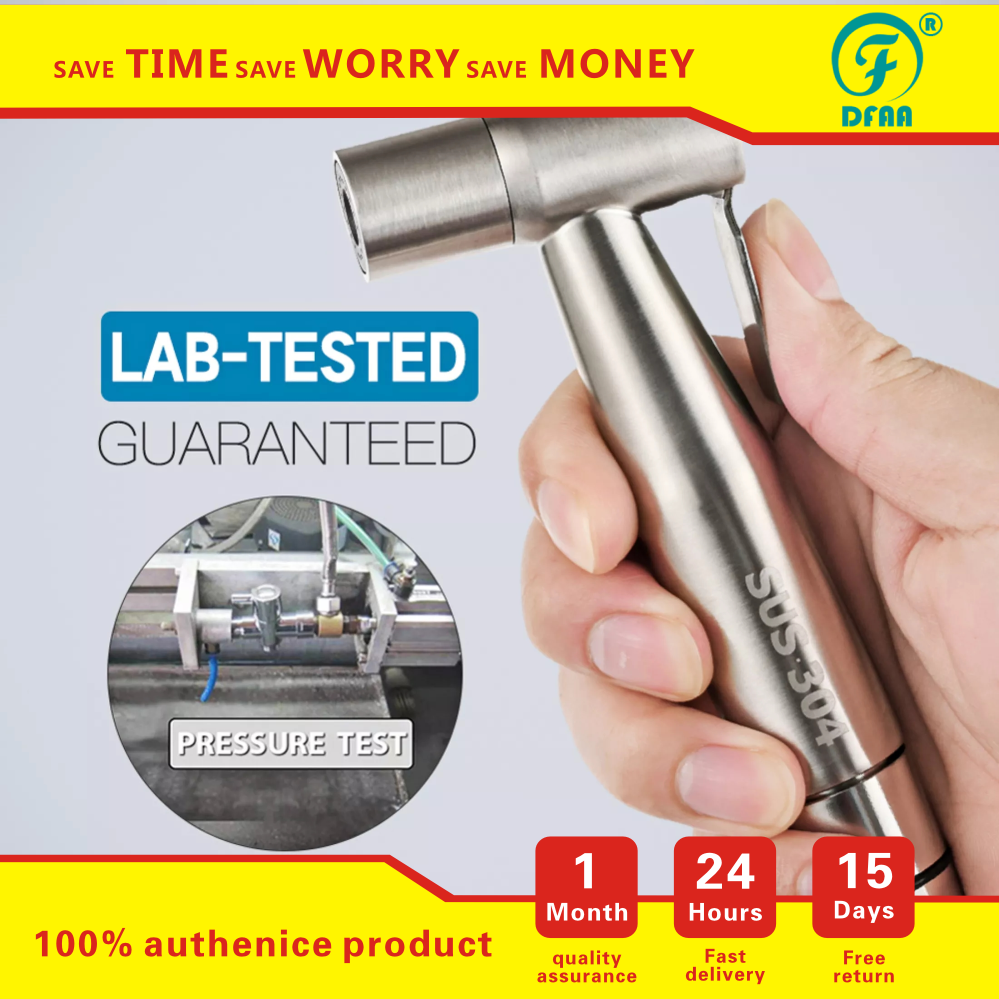 Dfaa vòi xịt bằng thép không gỉ 304 vòi xịt vệ sinh nhà tắm vòi xịt vệ sinh cho nhà vệ sinh phòng tắm vòi sen cầm tay vòi xịt nước