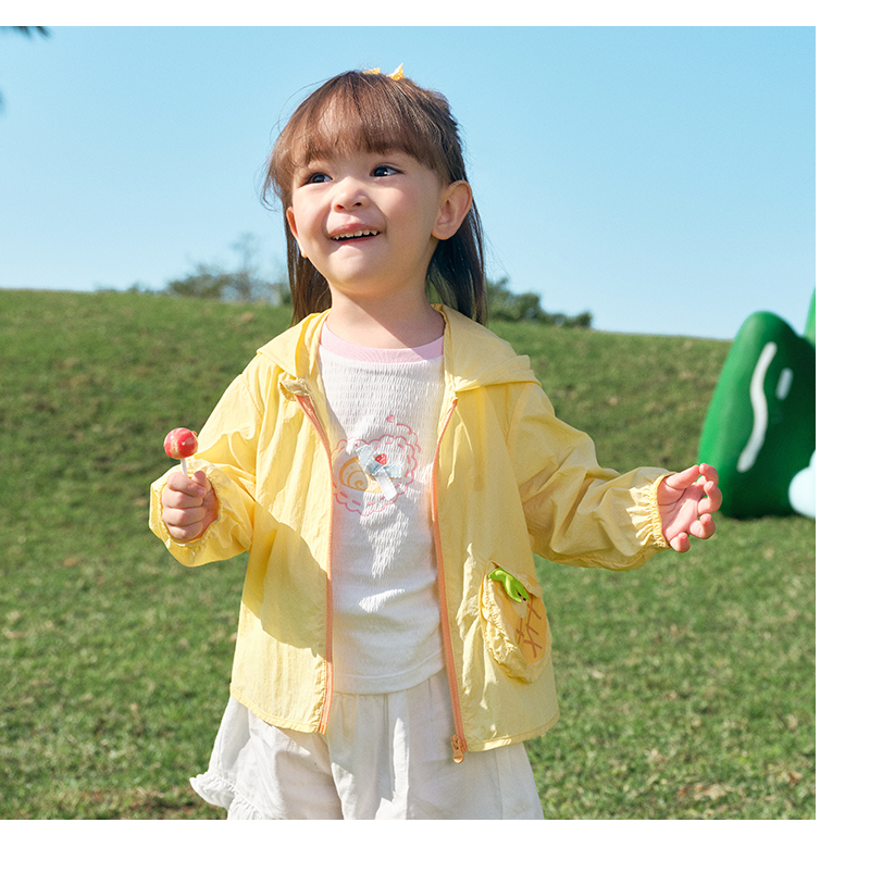 balabala Children Sunscreen Jacket Thin Outerwear For Little And Big Kids Boy And Girl 2025 Summer New Upf50 · v5