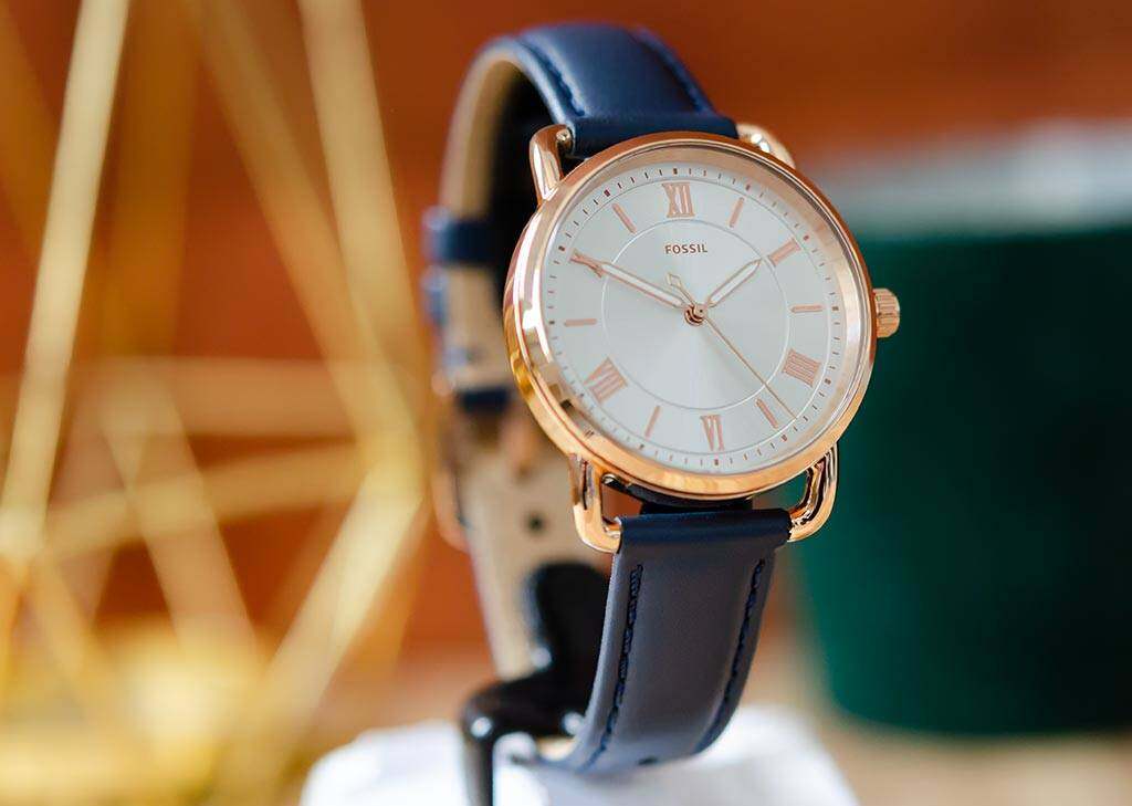 Fossil ES4824 Copeland Three-Hand Navy 