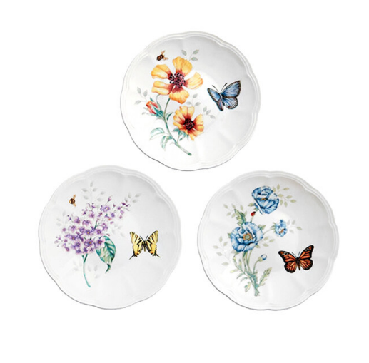Lenox butterfily đồng cỏ đĩa nhỏ 1PC