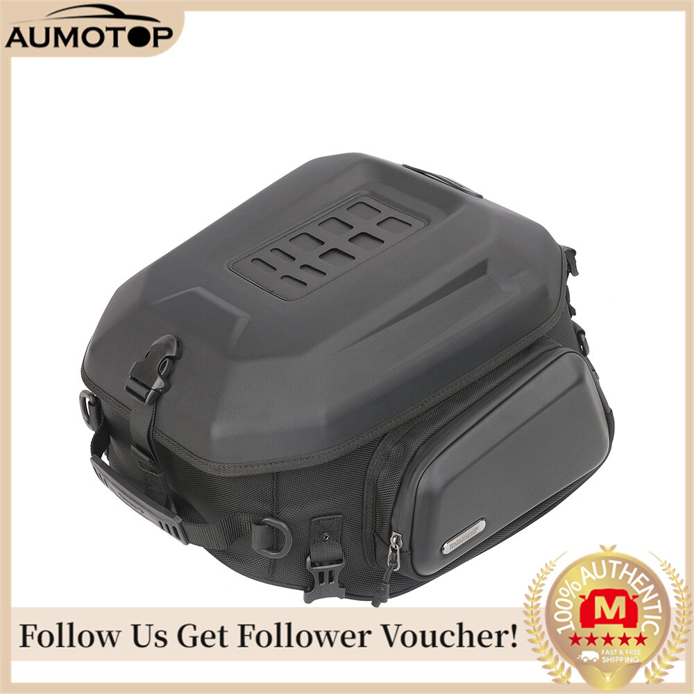 Expandable Motorcycle Rearseat Bag 23-35L Large Capacity Motorcycle Helmets Bag Universal Motorcycle Riding Rear Bag Motorcycle Tools Storage Rearseat Bag ราคา 7,575 บาท*ส่งฟรี