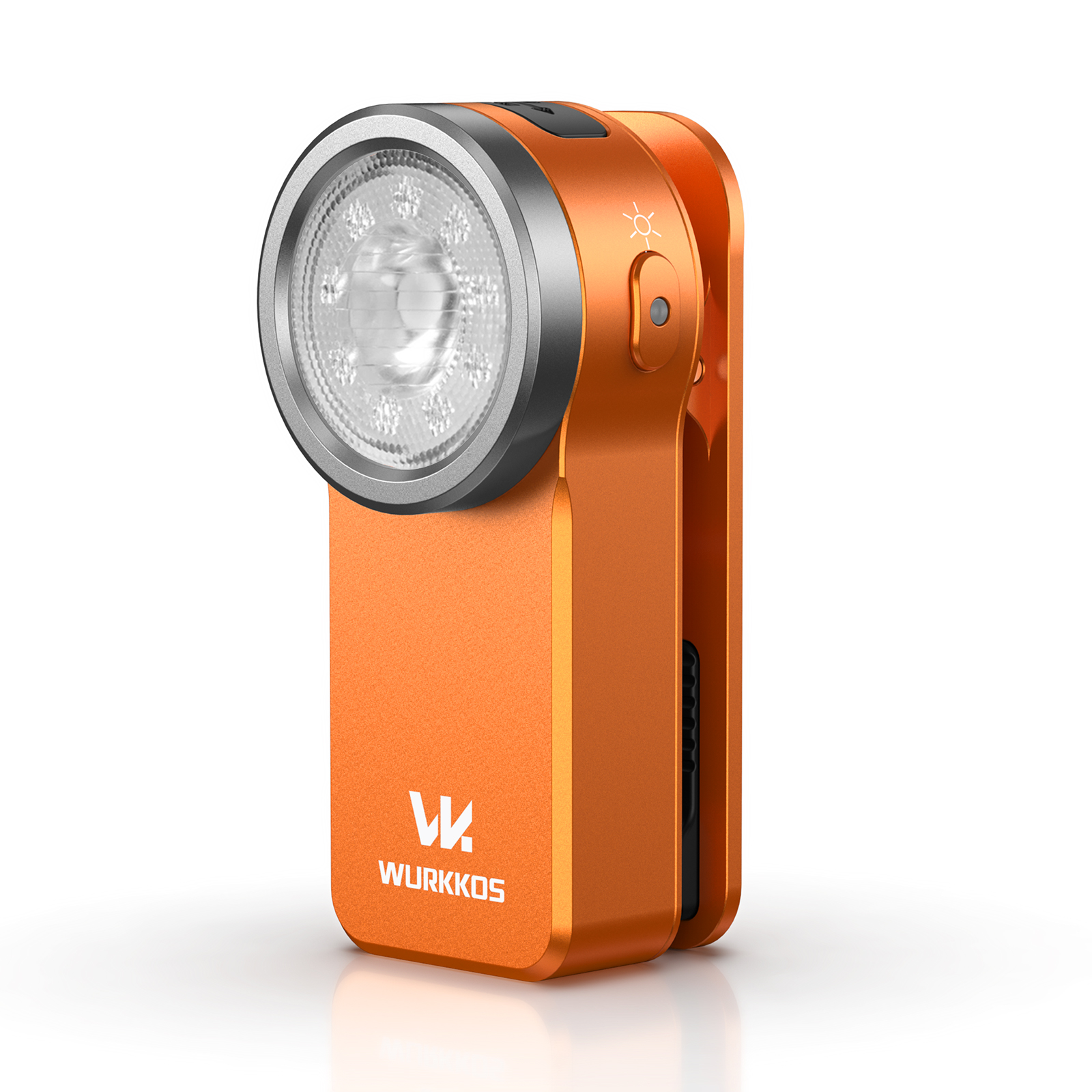 Wurkkos HD03 Clip Light 680LM USB C Rechargeable Pocket Flashlight with Spotlight/Flooglight(95 CRI)/RGB Lights/Buck Driver/Waterproof