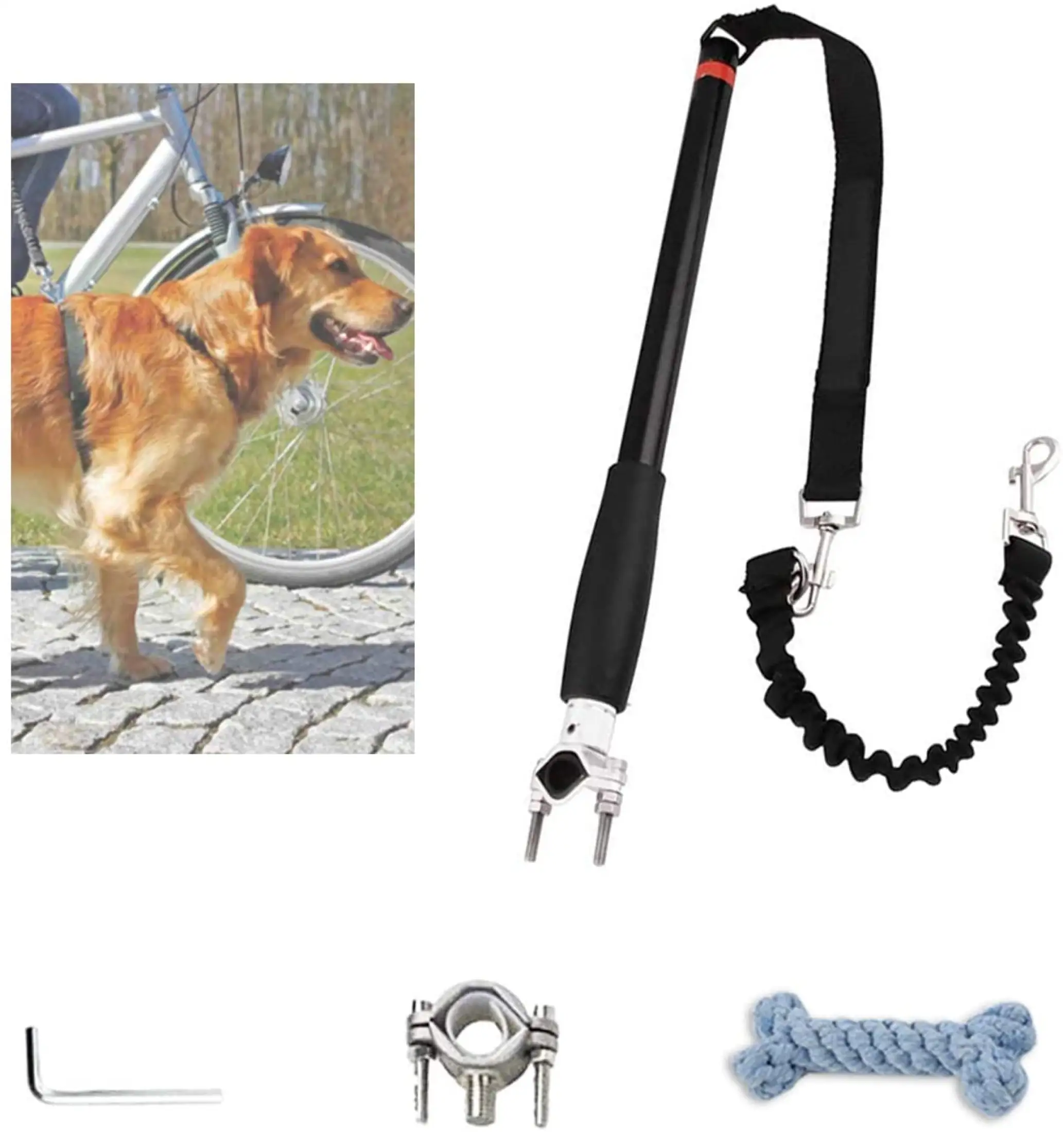 dog lead bike attachment
