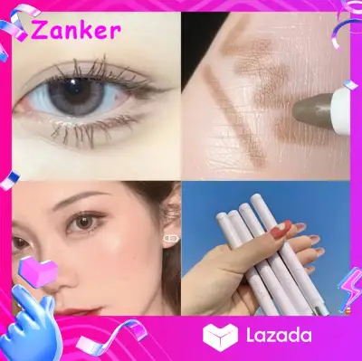 【Zanker】Pearlescent silkworm Beauty Makeup eyeshadow pen lasting waterproof and not blooming Shiny pearlescent gel pen 8 color eye shadow pen (7)