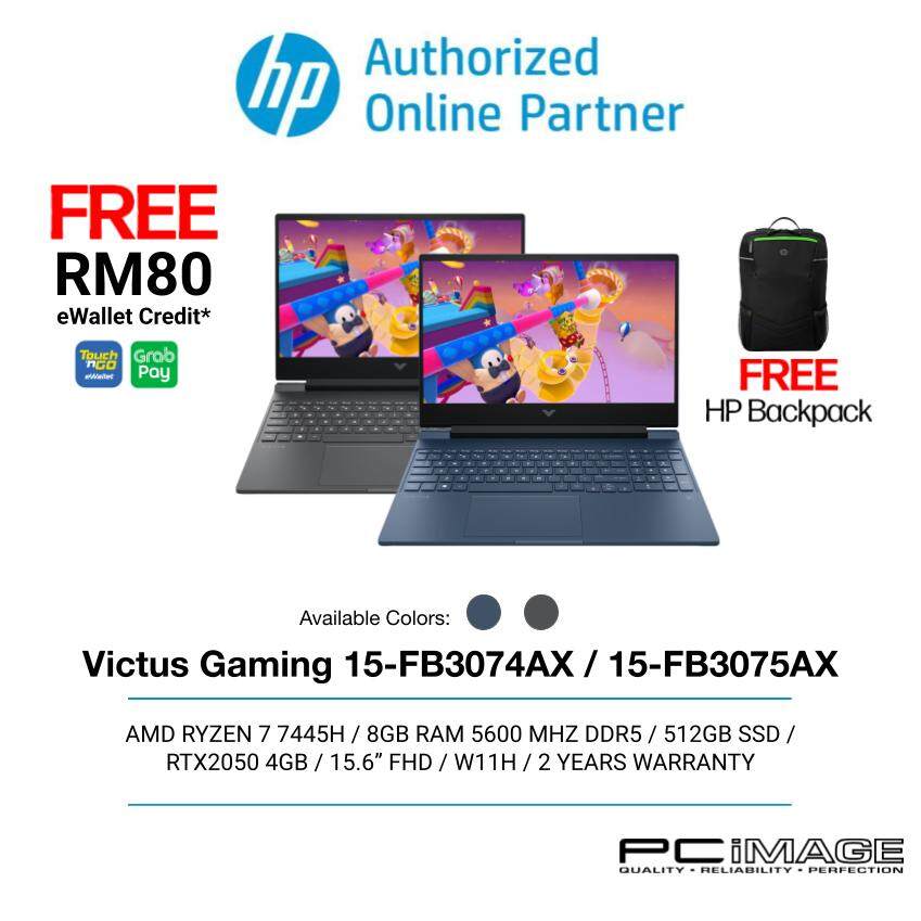 HP VICTUS 15-FB3074AX/15-FB3075AX/15-FB3148AX/15-FB3149AX (R7-7445HS/8GB/16GB/512GB/RTX2050/RTX4050/15.6" FHD/W11H) 2YW