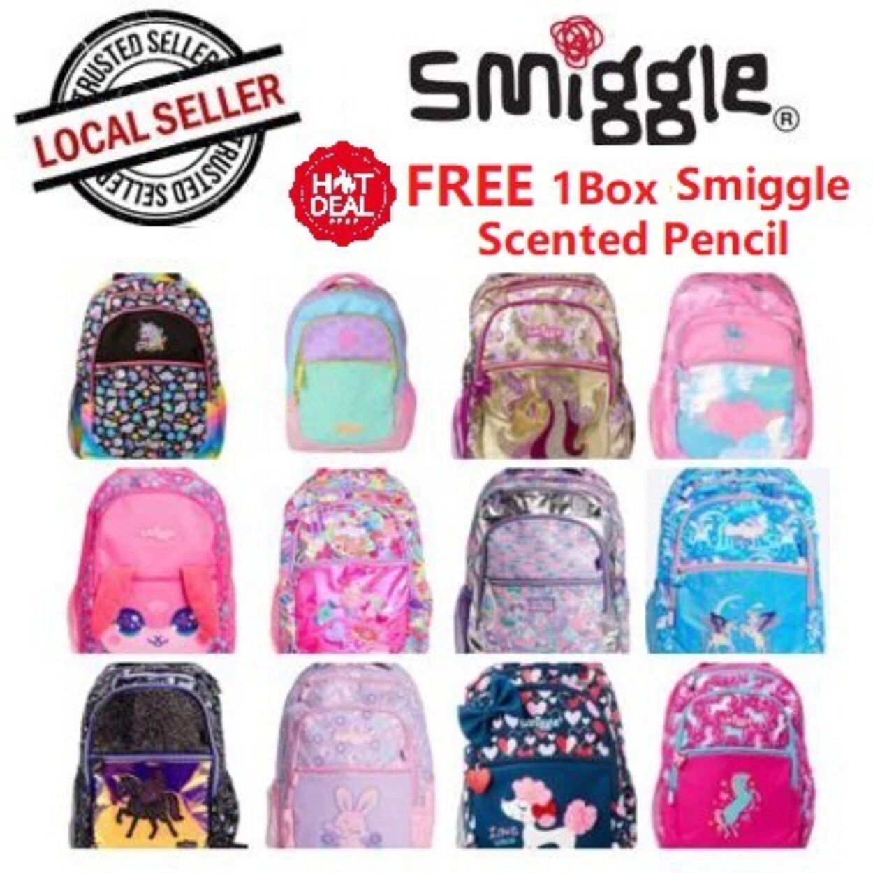 SMIGGLE School Bag Original SMIGGLE 