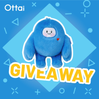 Ottai Plush Companion Doll Pendant