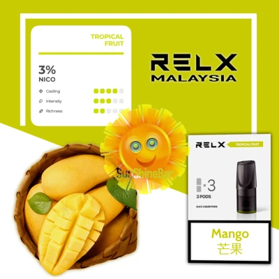 RELX Refill Pods and Ready Stock RELX Flavor Refill Pod RELX First Gen (1)