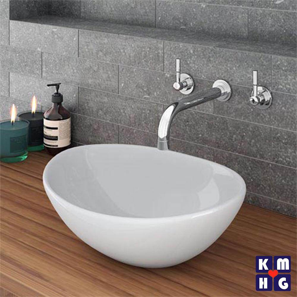 Docasa Spain Polished Ceramic Counter Top Basin Toilet Sink