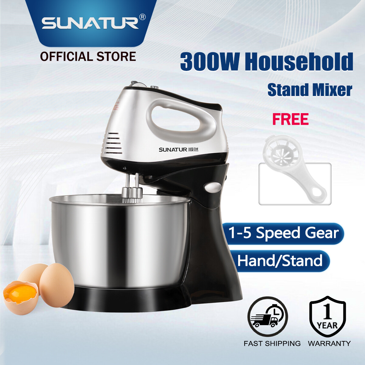 Buy Sunatur 2200w Stand Mixer Online at a Better Price | Lazada