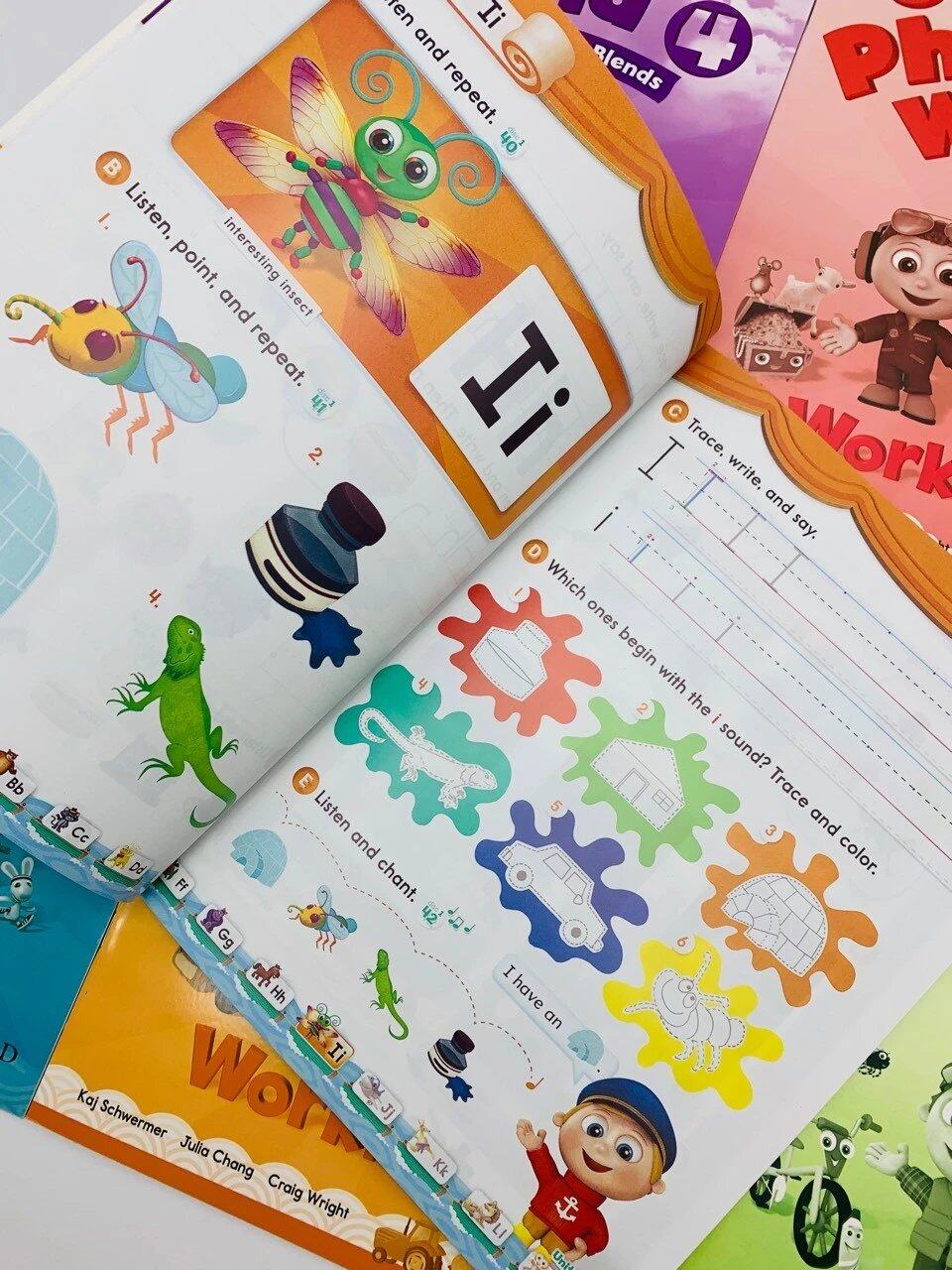 Oxford Phonics World 1 Text Book + Workbook The Alphabet Books 