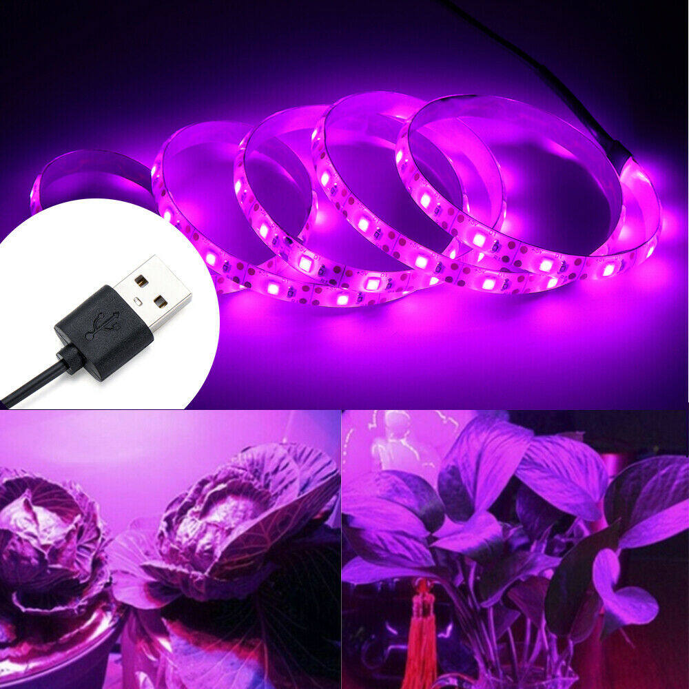 5V USB LED Grow Light Plant Growing Lamp 2835 SMD Chip Full Spectrum