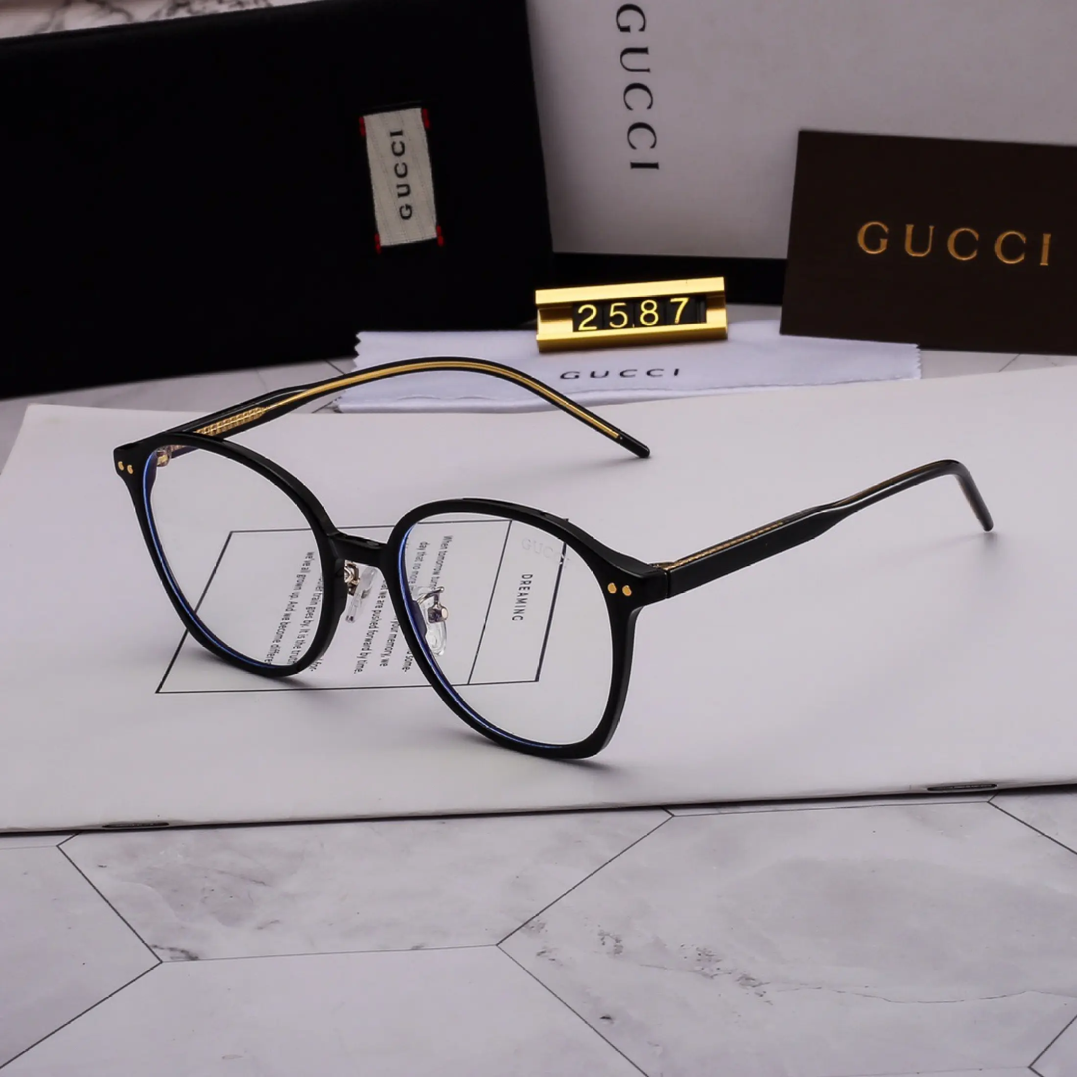 gucci oval glasses