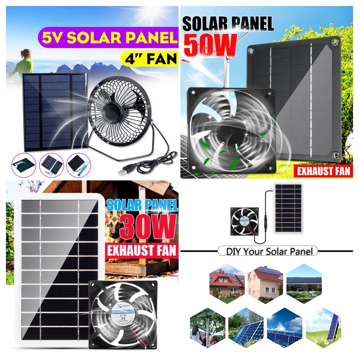 Ventilation Fan Solar - Best Price in Singapore - Sep 2023 | Lazada.sg