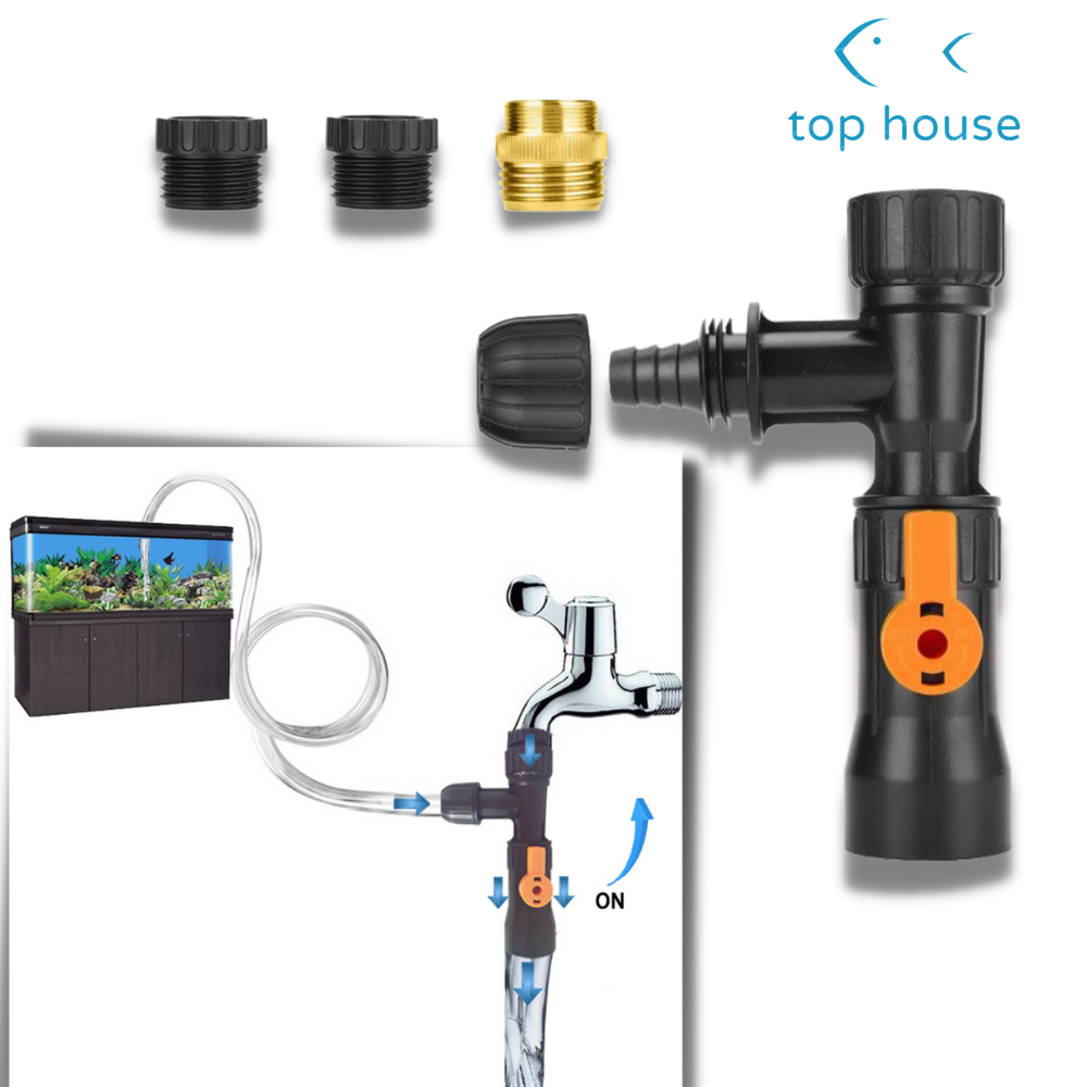 Dụng cụ thay nước loại vòi top house dụng cụ thay nước bể cá cá làm sạch bể và dễ vận hành