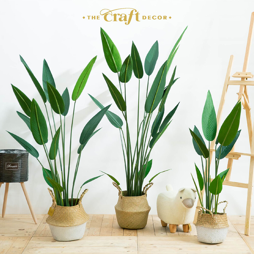 The Craft Decor Artificial Skybird Plant With Pot Pokok Viral Skybird Lazada
