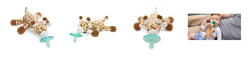 wubbanub giraffe pacifier