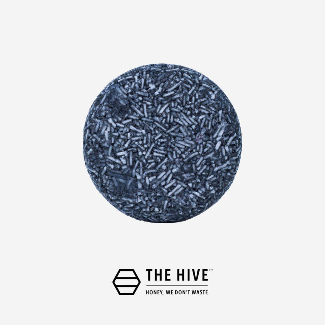 Gambar The Hive Bamboo Charcoal Shampoo Bar (55g)