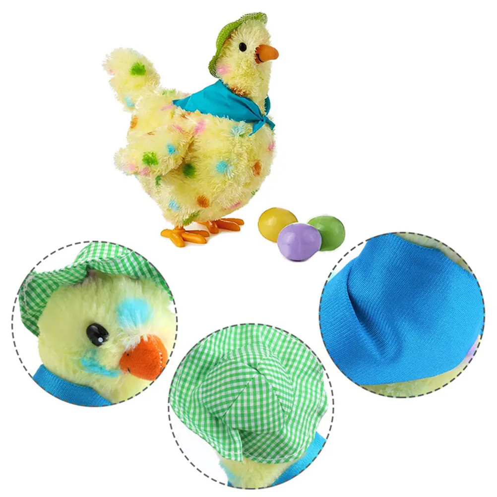 egg laying chicken toy