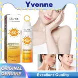 【Hot Sale】EELHOE Sunscreen Spray Facial Sunscreen Spray Sunscreen Mist Long Lasting Waterproof Long Lasting Sunscreen Mist Moisturizing Portable Face Spray For Travel Women Men Uv Protection Body Face Sunscreen Cream Summer Sea Beach