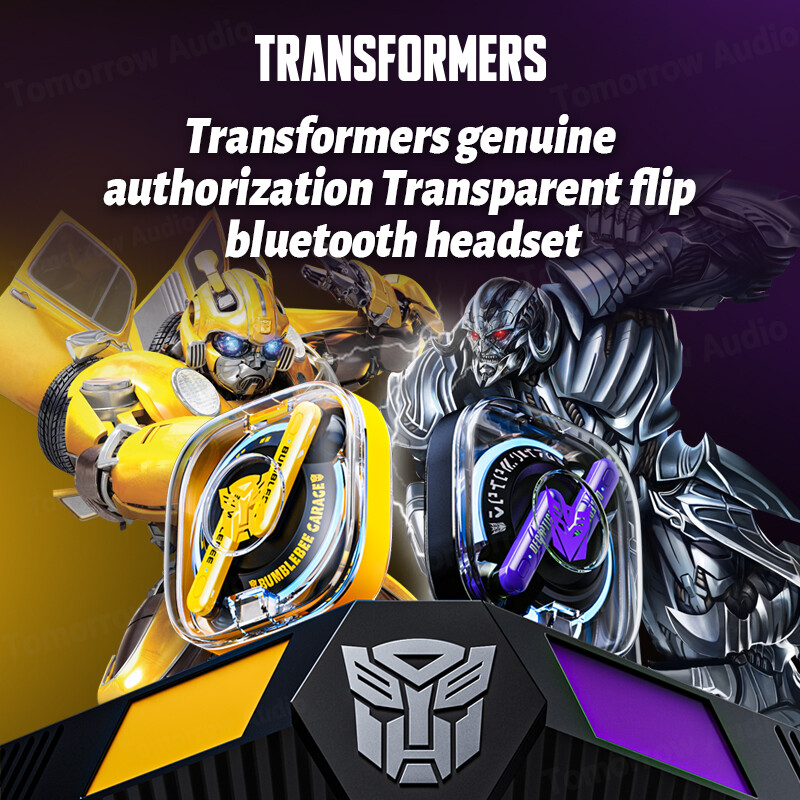 Transformers TF-T03 True Wireless Bluetooth Headset Semi-in-ear Sports Music Noise Cancellation Headset Low Latency Gaming Headset ราคา 638 บาท*ส่งฟรี