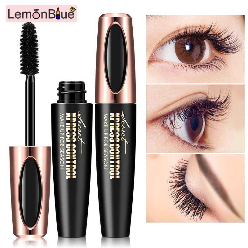 Gambar LemonBlue Mascaras Eyelash Makeup 4D Lengthening Thick Curling Long Lasting Waterproof for Women