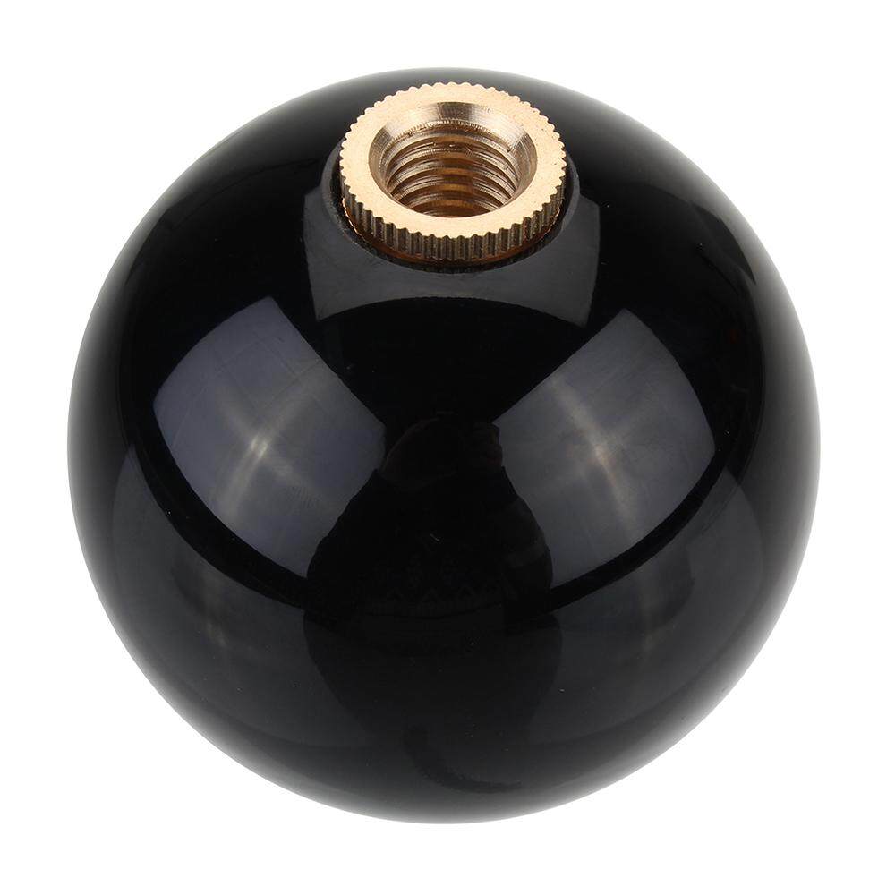 Universal 5 Speed Round Ball Gear Shift Knob Throw Shifter Lever M10X1