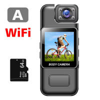 (local delivery) Kebidumei Ultra HD 4K Wifi Camera Digital Video Mini Portable Handheld Law Enforcement Recorder 180° Rotatable Lens Outdoor Sports Camera