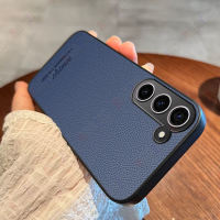 Roazic cho Samsung Galaxy S23 +/S23 Cộng Với 5G vỏ điện thoại Sang Trọng Phong Cách Kinh Doanh da PU cổ điển Ống Kính Máy Ảnh Bảo Vệ Mềm vỏ lưng silicon Cp01