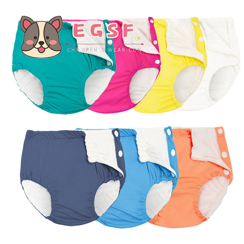 Baby Reusable Swim Diapers Soft and Silky Toddler Swim Diaper Washable Baby Swim Diaper 6M Water Diapers Infant Swim Diaper Waterproof Diapers for Swimming Boys and Girls