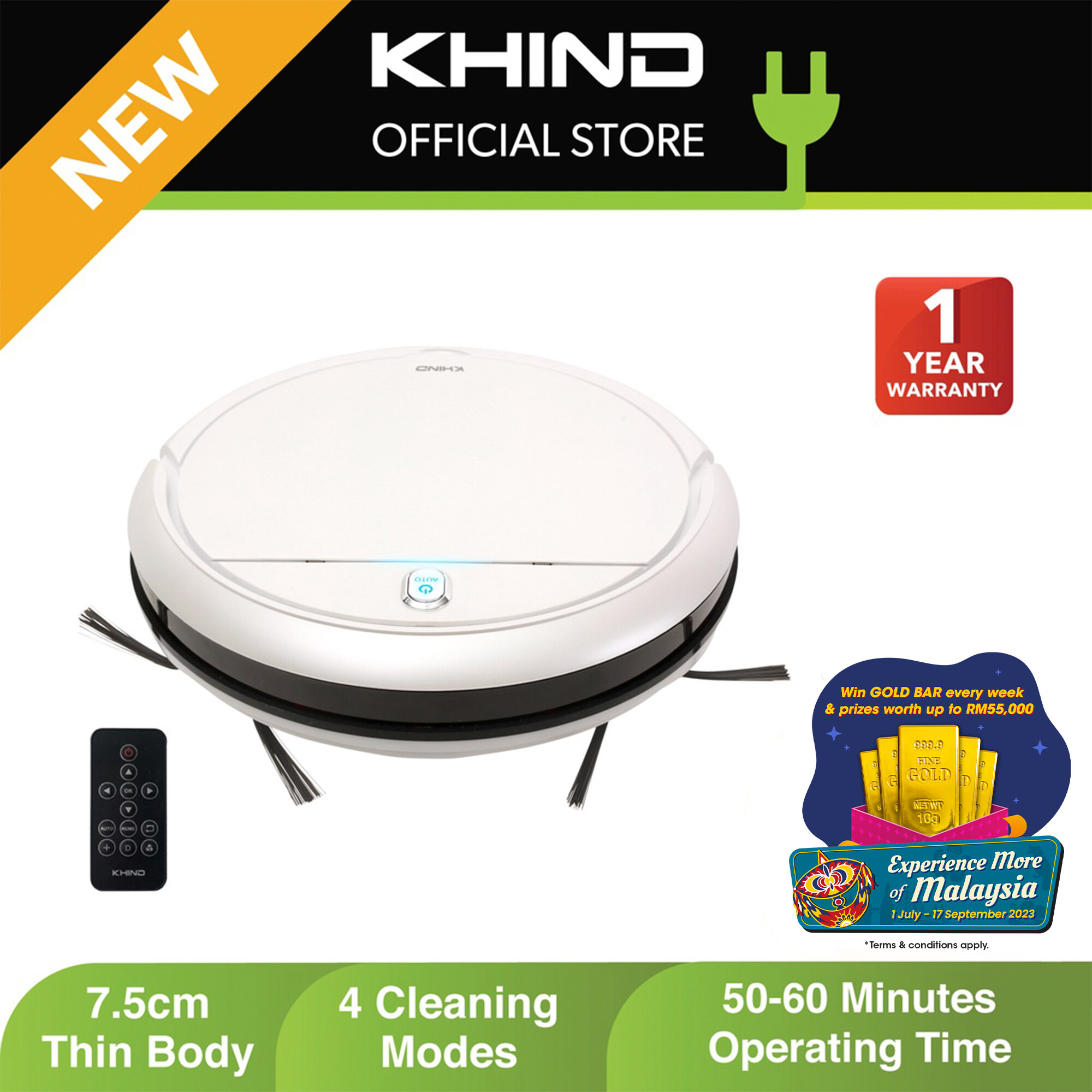 khind robotic vacuum price