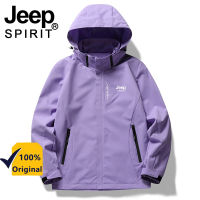 Jeep Spirit Outdoor Windbreaker Clothing Mens Casual Jacket With Pockets Trendy Brand Spring and Autumn Windproof Mens Mountaineering Ski Suit
