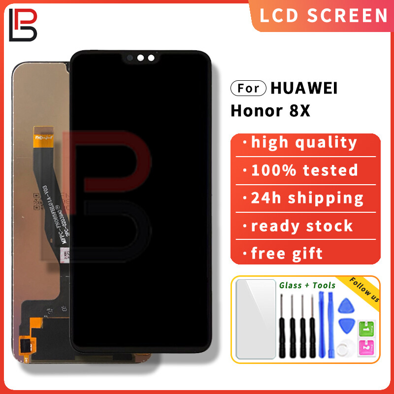 Cho huawei honor 8x màn hình cảm ứng lcd bộ phận lắp ráp cho bộ số hóa thay thế điện thoại di động lcd