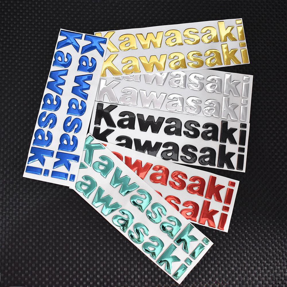 3D Motorcycle Stickers Decals For Kawasaki Ninja Z900 Z1000 Z800 Z750 Z650