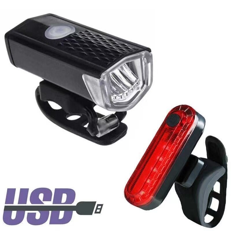 Đèn led xe đạp tại nhà wi bộ sạc led usb đèn pha trước sau xe đạp leo núi