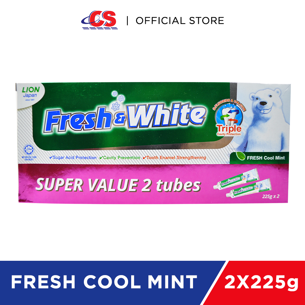 white bear toothpaste