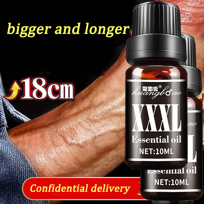 Gambar XXXL Men Essential Oil Powerful Fast Repair Enlargement Massage oil Penis Growth 10ml Coarsening Lasting Enlarge Vitality Private Care Extension Oil Minvak Massage Menyihatkan Zakar