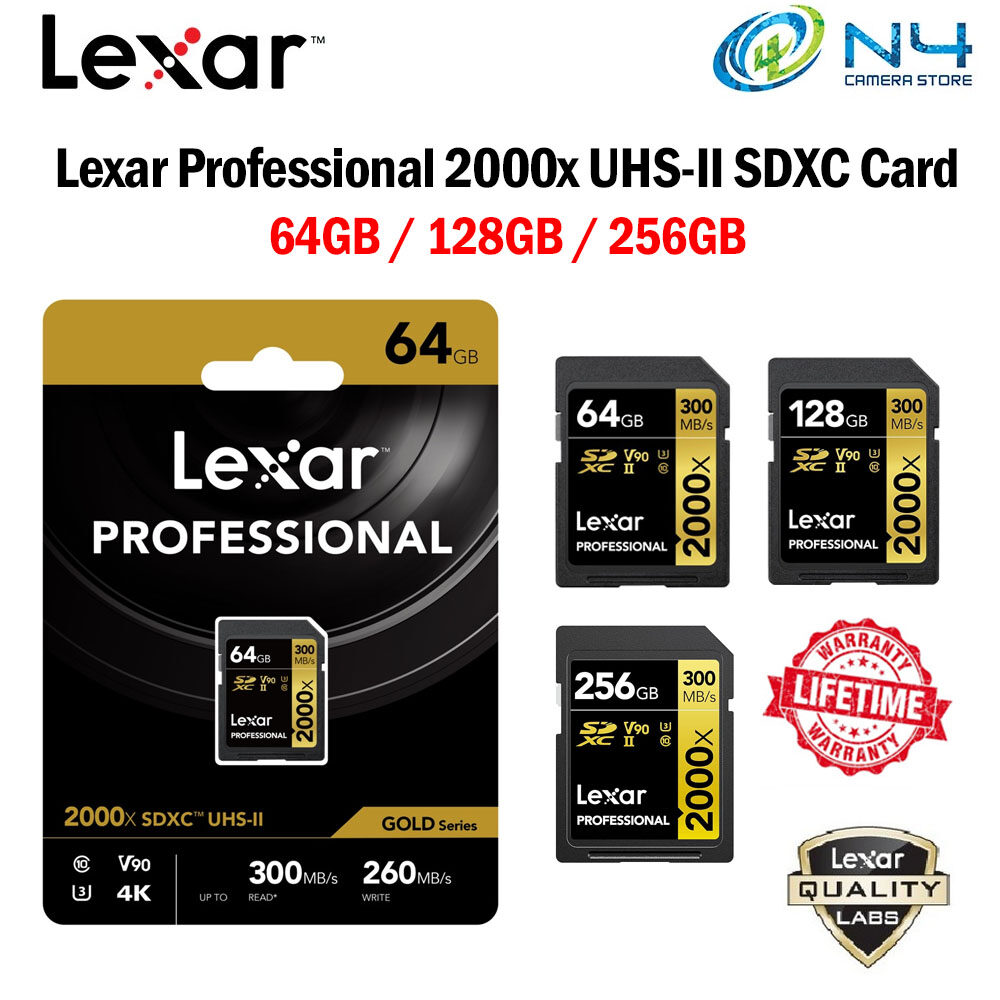 Lexar debuts new 280MB/s Professional GOLD microSDXC cards